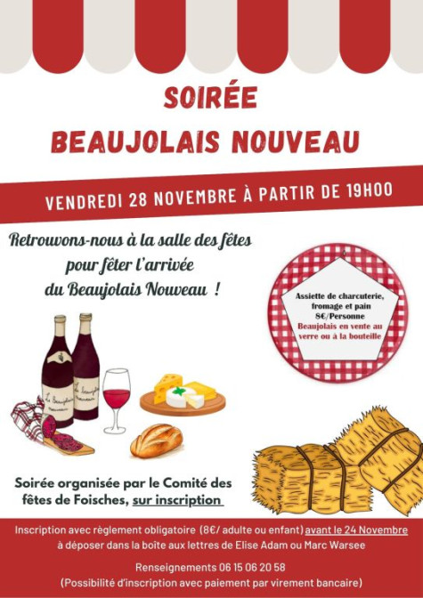 affiche beaujolais nouveau 20251