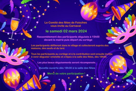 carnaval invitation copie